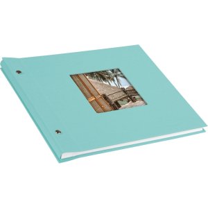 Goldbuch Album a vite Bella Vista aqua 30x25 cm 40 pagine bianche