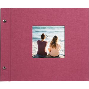 Goldbuch Album a vite Bella Vista fucsia 30x25 cm 40 pagine bianche