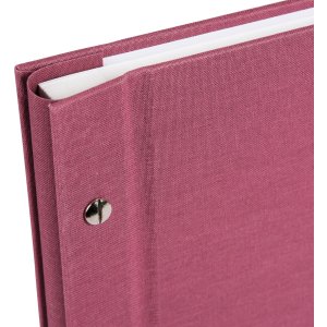 Goldbuch Album a vite Bella Vista fucsia 30x25 cm 40 pagine bianche