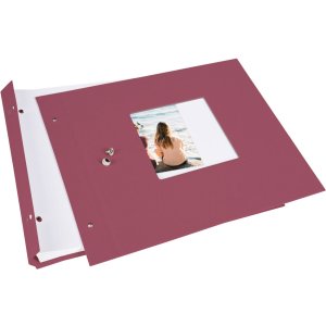 Goldbuch Album a vite Bella Vista fucsia 30x25 cm 40 pagine bianche