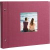 Goldbuch Album a vite Bella Vista fucsia 30x25 cm 40 pagine bianche