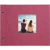 Goldbuch Album a vite Bella Vista fucsia 30x25 cm 40 pagine bianche