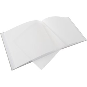 Goldbuch Album a vite Bella Vista grigio sabbia 30x25 cm 40 pagine bianche