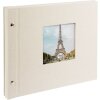 Goldbuch Album a vite Bella Vista grigio sabbia 30x25 cm 40 pagine bianche