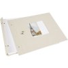 Goldbuch Album a vite Bella Vista grigio sabbia 30x25 cm 40 pagine bianche