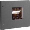 Goldbuch Album a vite Bella Vista grigio 30x25 cm 40 pagine bianche