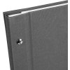 Goldbuch Album a vite Bella Vista grigio 30x25 cm 40 pagine bianche
