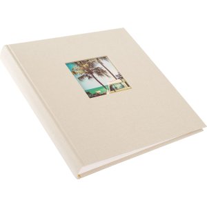 Goldbuch Album fotografico Bella Vista grigio sabbia 30x31 cm 60 pagine bianche