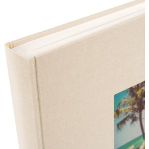 Goldbuch Album fotografico Bella Vista grigio sabbia 30x31 cm 60 pagine bianche