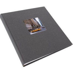 Goldbuch Album fotografico Bella Vista grigio 30x31 cm 60 pagine bianche