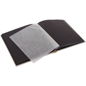 Goldbuch Album fotografico Bella Vista grigio sabbia 30x31 cm 60 pagine nere