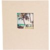 Goldbuch Album fotografico Bella Vista grigio sabbia 30x31 cm 60 pagine nere