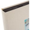 Goldbuch Album fotografico Bella Vista grigio sabbia 30x31 cm 60 pagine nere