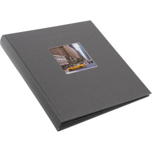 Goldbuch Album fotografico Bella Vista grigio 30x31 cm 60 pagine nere