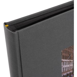Goldbuch Album fotografico Bella Vista grigio 30x31 cm 60 pagine nere