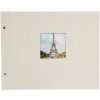 Goldbuch Album a vite Bella Vista grigio sabbia 39x31 cm 40 pagine nere