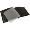 Goldbuch Album a vite Bella Vista grigio sabbia 39x31 cm 40 pagine nere