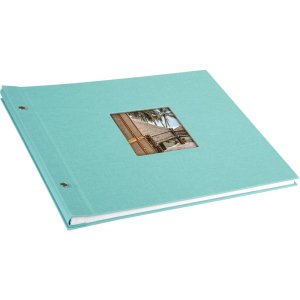 Goldbuch Album a vite Bella Vista aqua 39x31 cm 40 pagine bianche