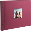 Goldbuch Album a vite Bella Vista fucsia 39x31 cm 40 pagine bianche