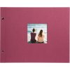 Goldbuch Album a vite Bella Vista fucsia 39x31 cm 40 pagine bianche