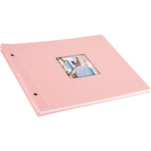 Goldbuch Album a vite Bella Vista rosé 39x31 cm 40 pagine bianche