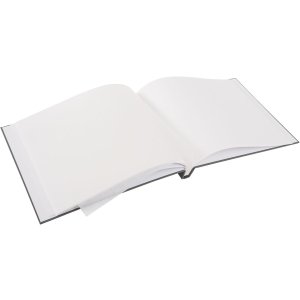 Goldbuch Album a vite Bella Vista grigio 39x31 cm 40 pagine bianche