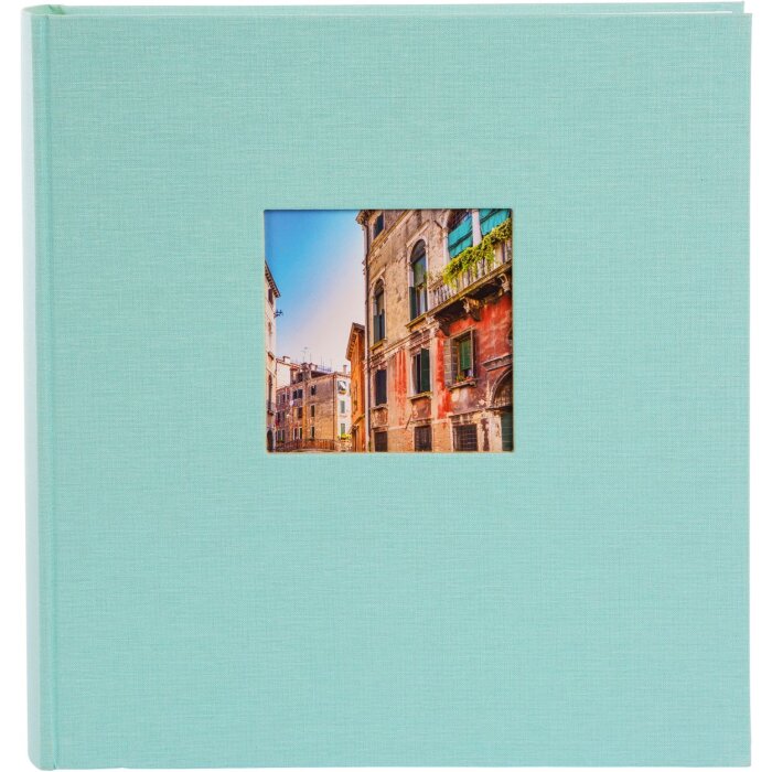 Goldbuch XL Album fotografico Bella Vista aqua 30x31 cm 100 pagine bianche
