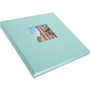 Goldbuch XL Album fotografico Bella Vista aqua 30x31 cm 100 pagine bianche