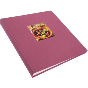Goldbuch Album fotografico jumbo Bella Vista fucsia 30x31 cm 100 pagine bianche