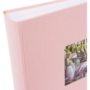 Goldbuch Album fotografico jumbo Bella Vista rosé 30x31 cm 100 pagine bianche