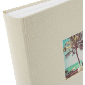 Goldbuch Album fotografico jumbo Bella Vista grigio sabbia 30x31 cm 100 pagine bianche