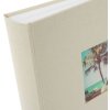 Goldbuch Album fotografico jumbo Bella Vista grigio sabbia 30x31 cm 100 pagine bianche