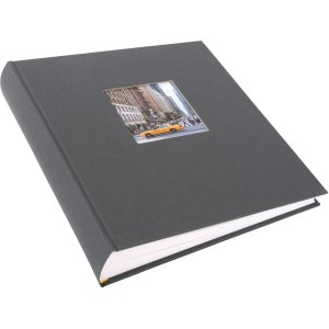 Goldbuch Album fotografico Jumbo Bella Vista grigio 30x31 cm 100 pagine bianche