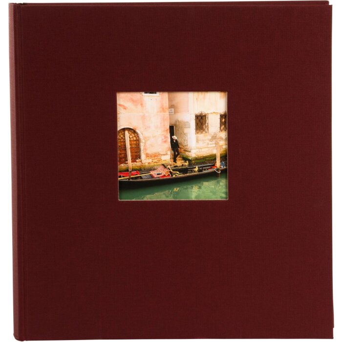 Goldbuch Album fotografico Jumbo Bella Vista bordeaux 30x31 cm 100 pagine bianche