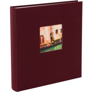 Goldbuch Album fotografico Jumbo Bella Vista bordeaux 30x31 cm 100 pagine bianche