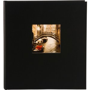 Goldbuch Album fotografico Jumbo Bella Vista nero 30x31...