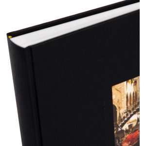 Goldbuch Album fotografico Jumbo Bella Vista nero 30x31 cm 100 pagine bianche
