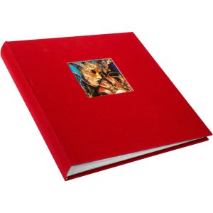 Goldbuch Album fotografico jumbo Bella Vista rosso 30x31 cm 100 pagine bianche