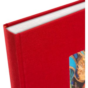 Goldbuch Album fotografico jumbo Bella Vista rosso 30x31 cm 100 pagine bianche