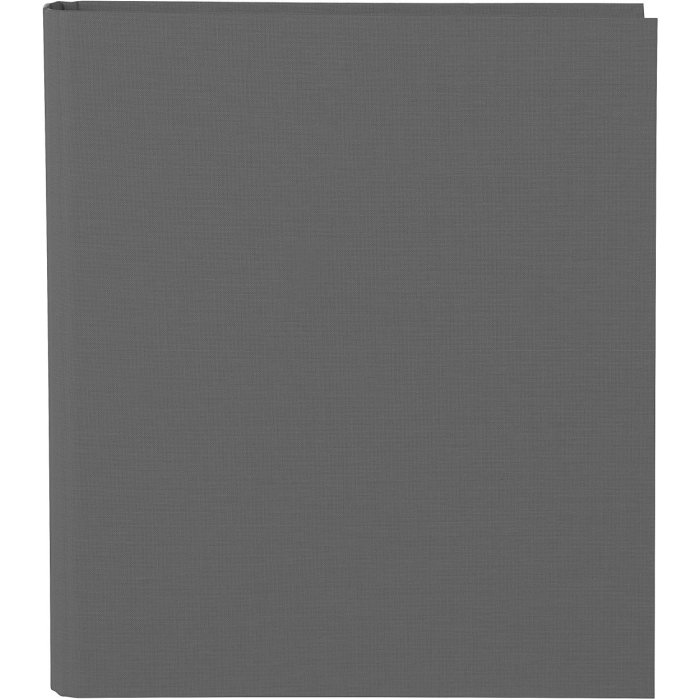 Goldbuch Raccoglitore ad anelli A4 Bella Vista grigio 26x32 cm