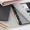 Goldbuch Raccoglitore ad anelli A4 Bella Vista grigio 26x32 cm