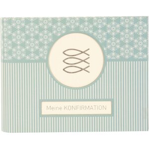 Fotolibro Mandala della cresima acquamarina