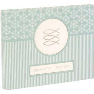 Fotolibro Mandala della cresima acquamarina