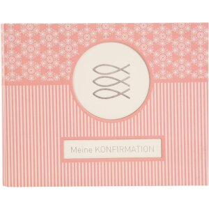 Libro fotografico della cresima mandala corallo