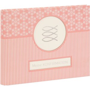 Libro fotografico della cresima mandala corallo