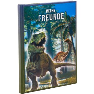 Goldbuch Libro degli amici a5 T-Rex 15x21 cm 88 pagine