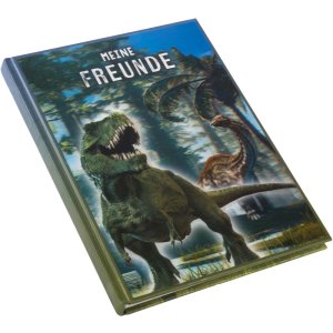 Goldbuch Libro degli amici a5 T-Rex 15x21 cm 88 pagine