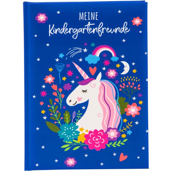 Libro degli amici a5 Unicorn Happiness