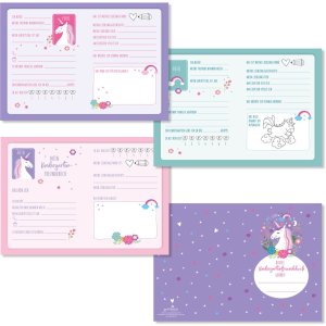 Libro degli amici a5 Unicorn Happiness
