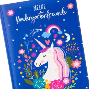 Libro degli amici a5 Unicorn Happiness